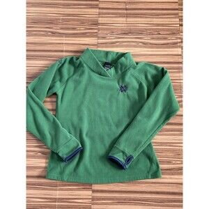 Womens Notre Dame Green Fleece Pullover sz Large